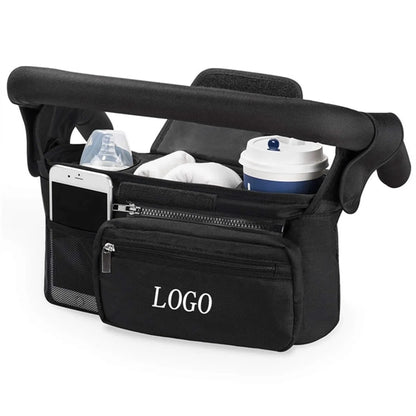 Universal Baby Stroller Organizer With Shoulder Strap