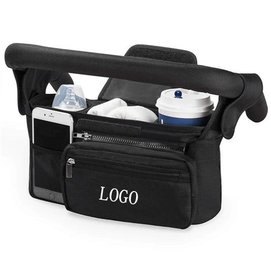 Universal Baby Stroller Organizer With Shoulder Strap