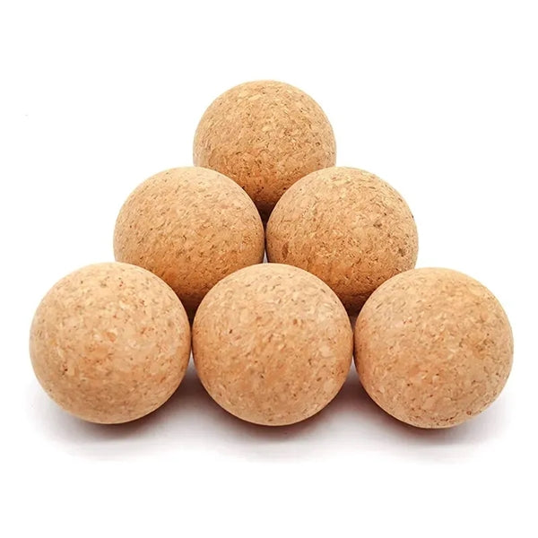 Lightweight Cork Massage Lacrosse Balls