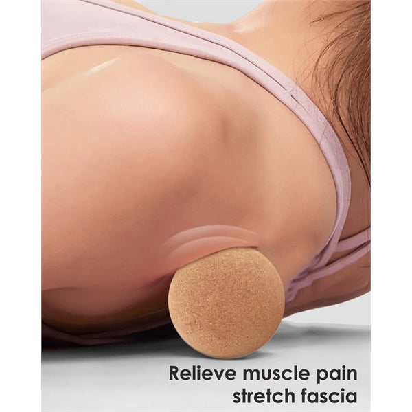 Lightweight Cork Massage Lacrosse Balls