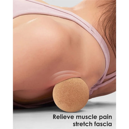Lightweight Cork Massage Lacrosse Balls