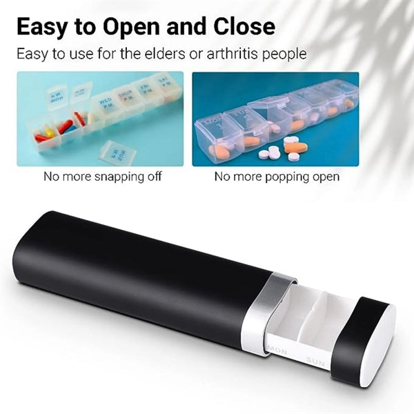 7 Day Pill Organizer Weekly Travel Case