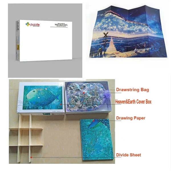 500 Pieces Wood Puzzle