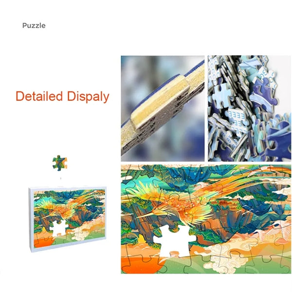 500 Pieces Wood Puzzle