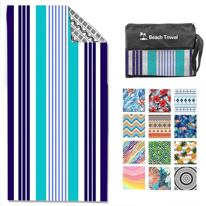 Sublimated Microfiber Beach Towel
