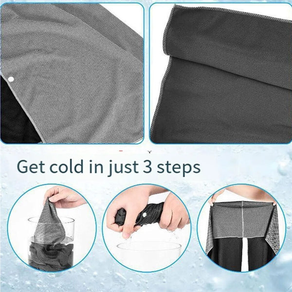 Quick Dry Cooling Hoodie Towel