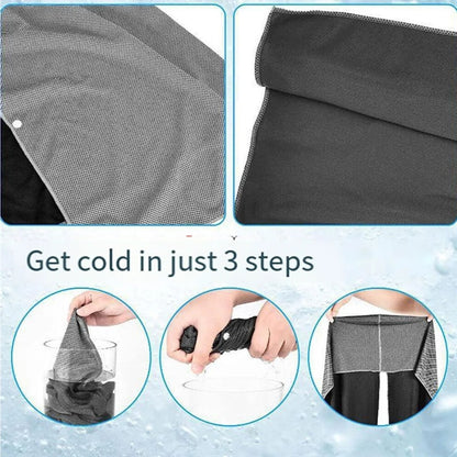 Quick Dry Cooling Hoodie Towel
