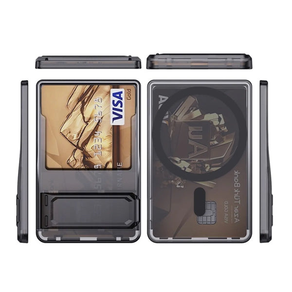 Magnetic Phone Card Holder with Stand