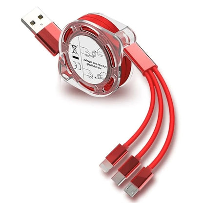 3 In 1 Charging Data Cable Fast Charger Cord