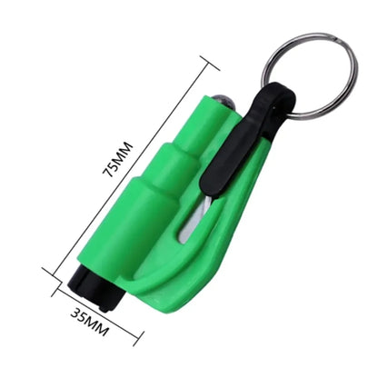 Keychain Car Escape Tool Seat Belt Cutter and Glass Breaker