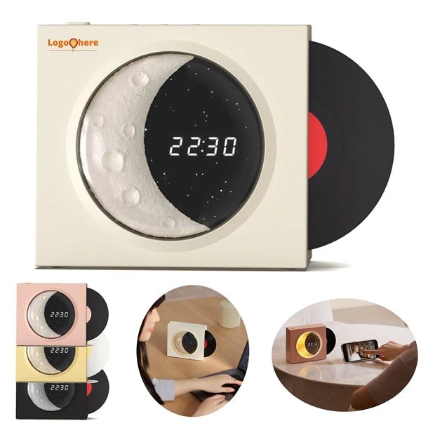 Bluetooth Speaker With Moon Star Night Light