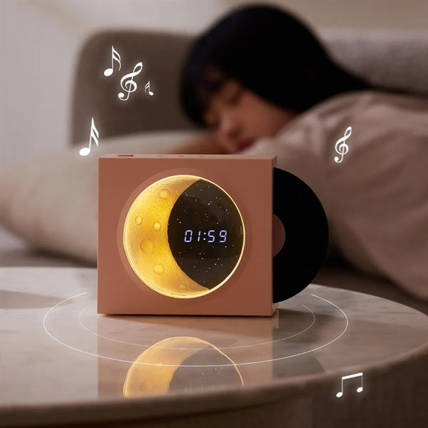 Bluetooth Speaker With Moon Star Night Light