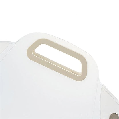 Portable File Folder With Snap Button