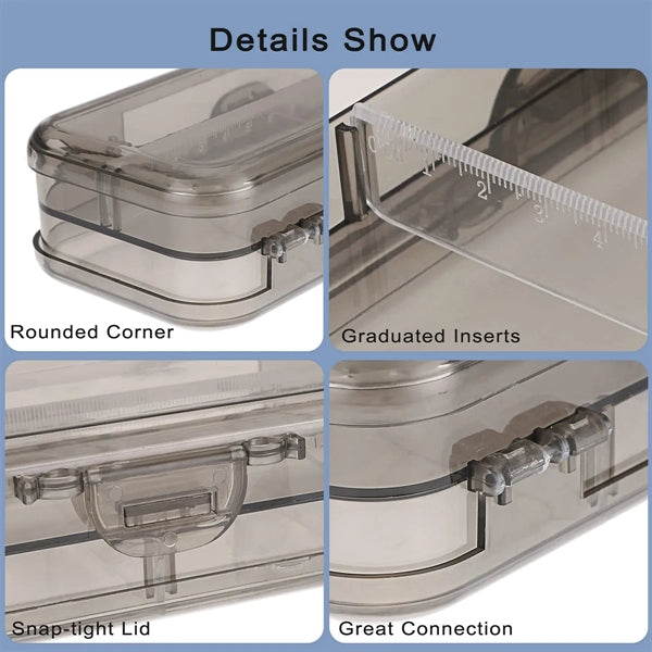Double Deck Pencils Box
