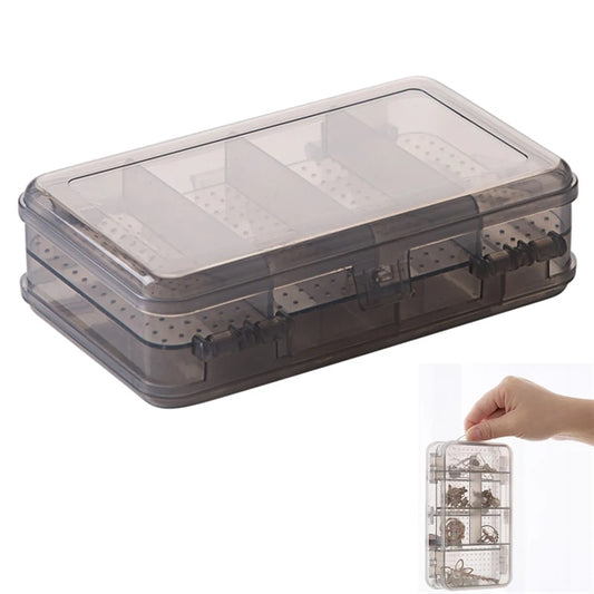 Double Layered Portable Jewelry Box