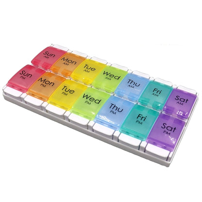 Weekly Pill Organizer 2 Times A Day