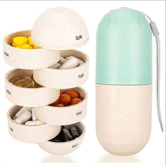 Cute Pill Organizer 7 Day