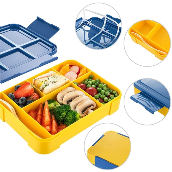 Bento Box With 6 Compartment