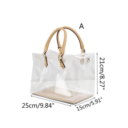 Clear Pvc Tote Bag