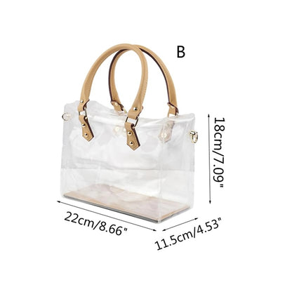 Clear Pvc Tote Bag