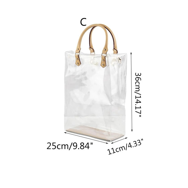 Clear Pvc Tote Bag