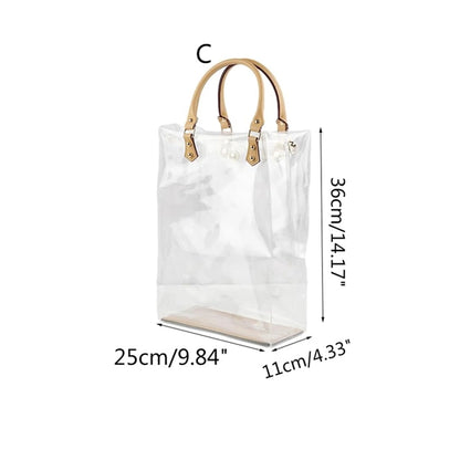 Clear Pvc Tote Bag