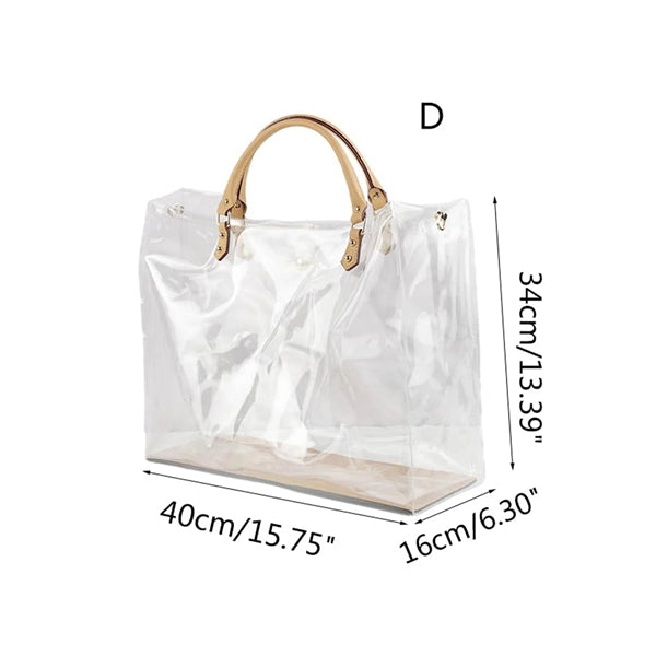 Clear Pvc Tote Bag