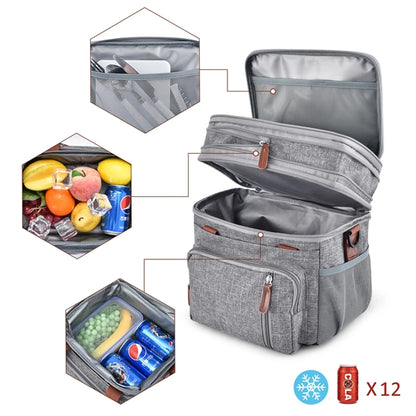Double-Deck Cooler Bag