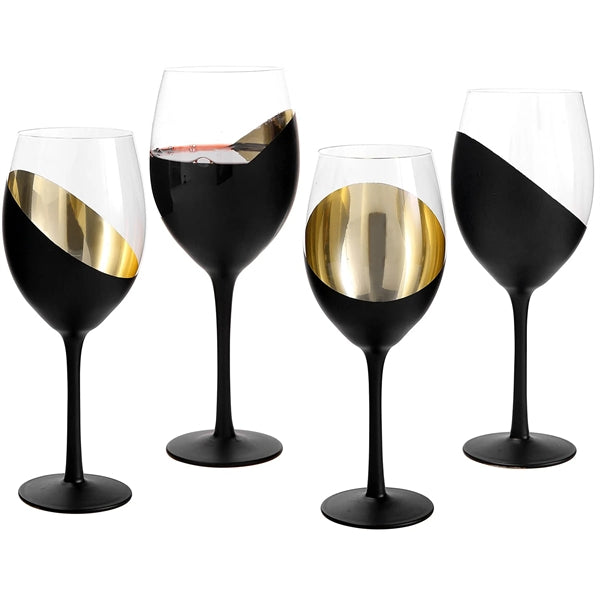 14 Oz Modern Elegant Wine Glasses
