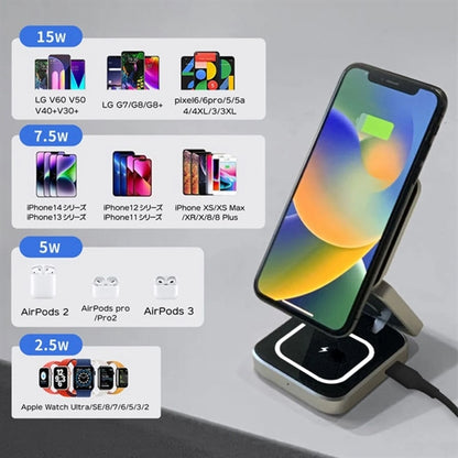 Compact  Folding 3 in 1 Charger