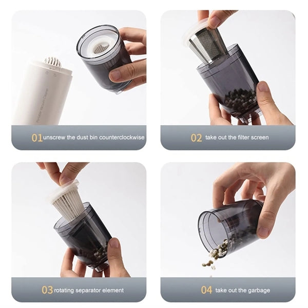Wireless Automobile Portable Vacuum Cleaner