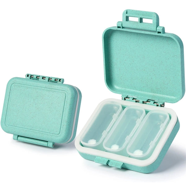 3 Compartments Travel Pill Organizer