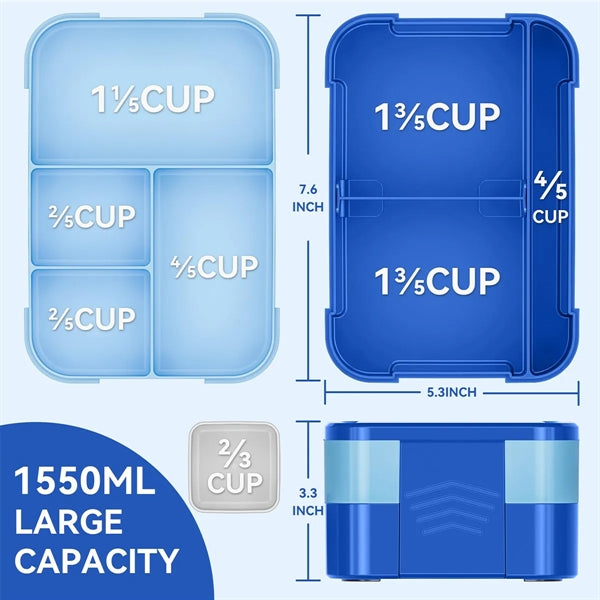 Compartment Leakproof Lunch Box