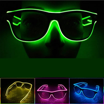 Wireless Led Light Up Glasses