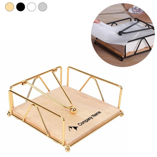 Customized Wooden Paper Towel Holder