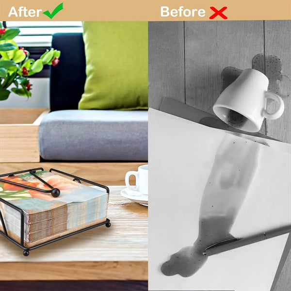 Customized Wooden Paper Towel Holder