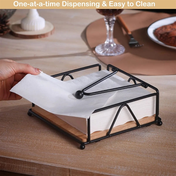 Customized Wooden Paper Towel Holder