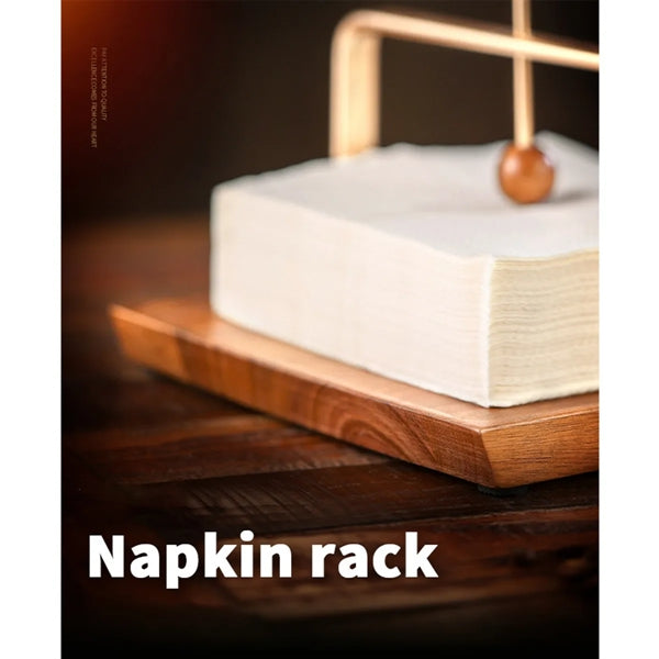 Creative Wooden Napkin Holder