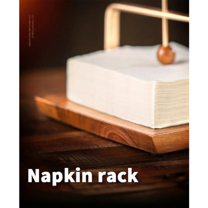 Creative Wooden Napkin Holder