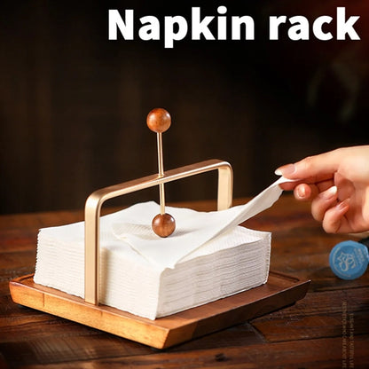 Creative Wooden Napkin Holder