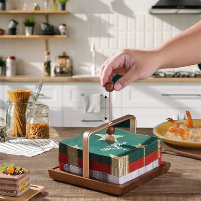 Creative Wooden Napkin Holder