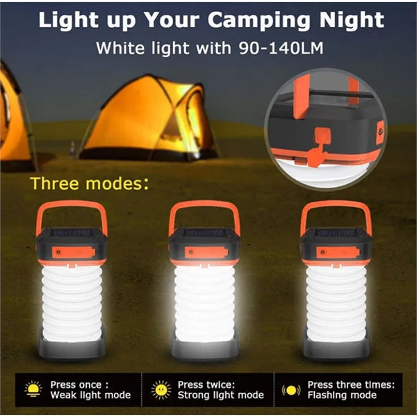 Outerdoor Portable LED Solar Lantern
