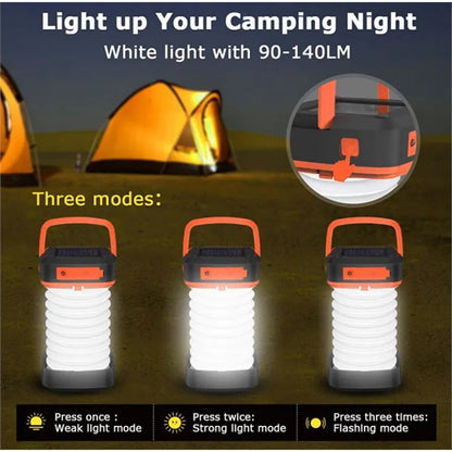Outerdoor Portable LED Solar Lantern