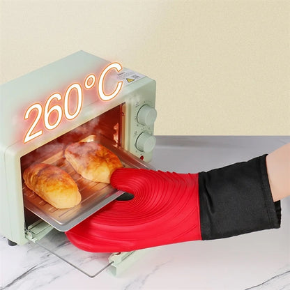 Single Silicone Insulated Oven Gloves