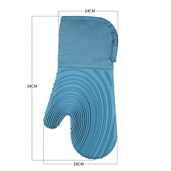 Single Silicone Insulated Oven Gloves