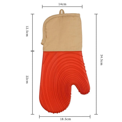 Single Silicone Insulated Oven Gloves