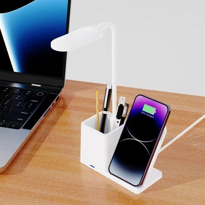 Led Lamp With Wireless Charger