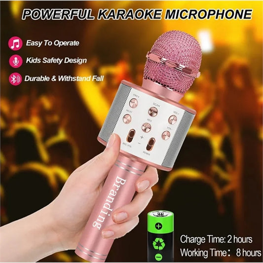 Wireless Bluetooth Karaoke Microphone