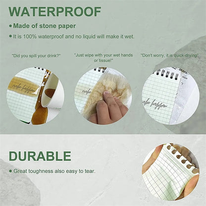 In Rain Waterproof Pocket Police Spiral Notepad