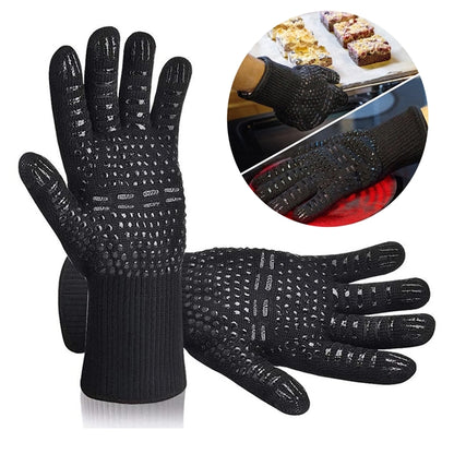 Heat Resistant Bbq Oven Gloves